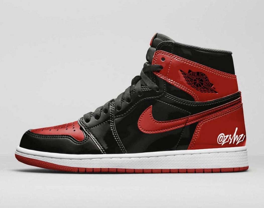11 nike air jordan 1high og bred patent 